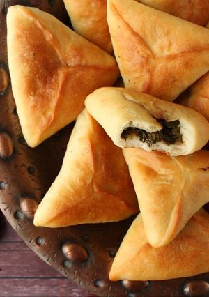 صورة لوصفة أقراص السبانخ