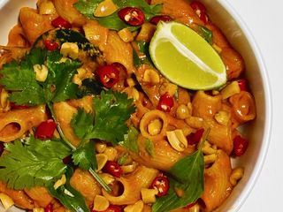 Thai Red Curry Mac and Cheese