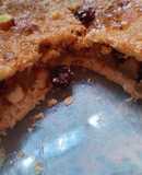 TORTA CRUMBLE DE 🍀🍎🍊MANZANAS🍎🍊,PASAS Y ALMENDRAS 🍎🍊☺️😍😍😍