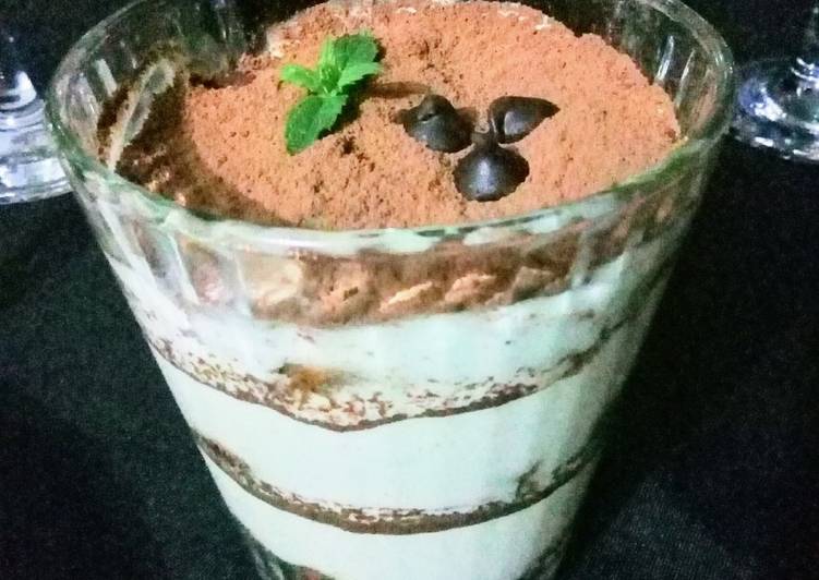 Tiramisú en vasitos