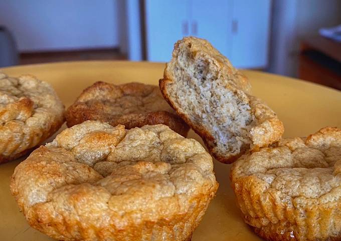 ?Muffins de banana sin harina y sin azúcar ?? #sintacc Receta de  veggieMaktub- Cookpad