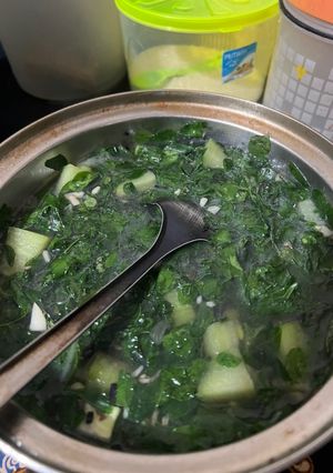 Foto resep Sayur daun kelor & Labu