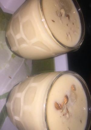 A picture of Mango shake.