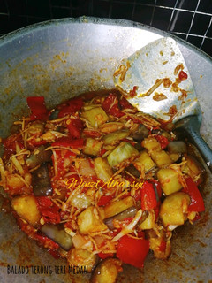 Foto resep Balado terong teri Medan