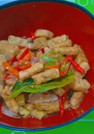 Foto resep Orek Tempe Basah