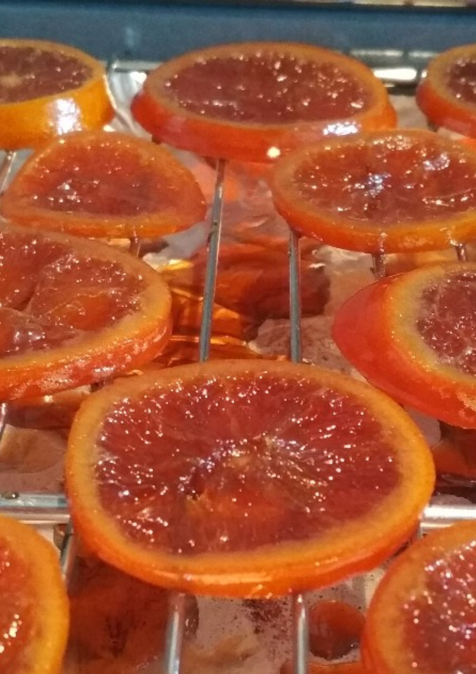 Una foto de Naranjas confitadas