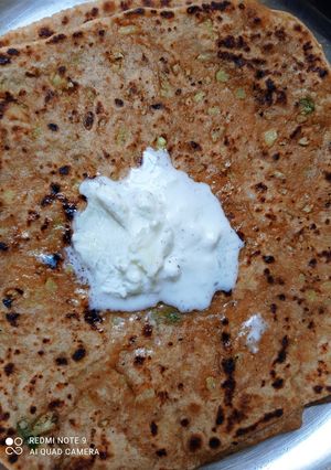 A picture of Cauliflower Parantha.