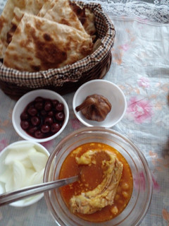 عکسی از دستور آبگوشت غزه