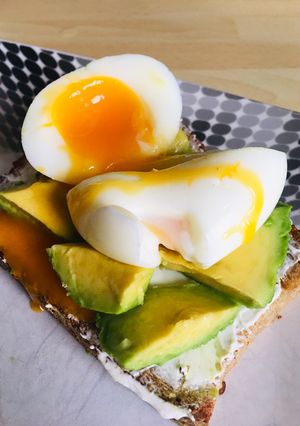 Une photo de Toast avocado
