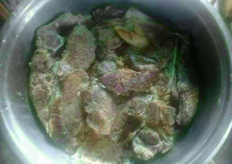 Recipe of Homemade Fried beef steak