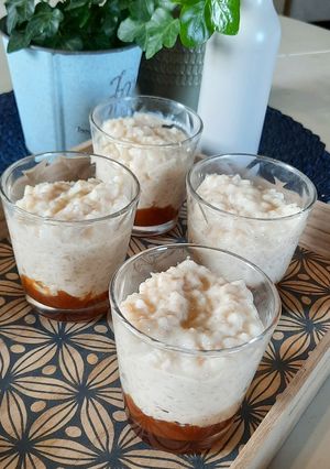Une photo de Riz au lait caramel beurre salé