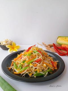 Foto resep Tumis Tauge Pelangi