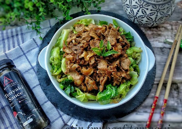 Stir fry Beef Teriyaki
