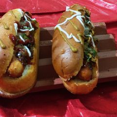 Chicken sausages Hot dog A picture of Chicken sausages Hot dog.
