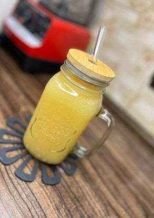 A picture of Agwaluma juice.