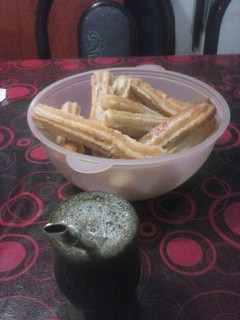 Una foto de Churros fáciles y rápidos
