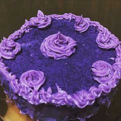 Filipino Food Series: Baguio’s Good Shepherds Ube Halaya Custard Cake (Purple Yam Custard Cake) A picture of Filipino Food Series: Baguio’s Good Shepherds Ube Halaya Custard Cake (Purple Yam Custard Cake).