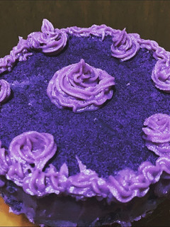 A picture of Filipino Food Series: Baguio’s Good Shepherds Ube Halaya Custard Cake (Purple Yam Custard Cake).