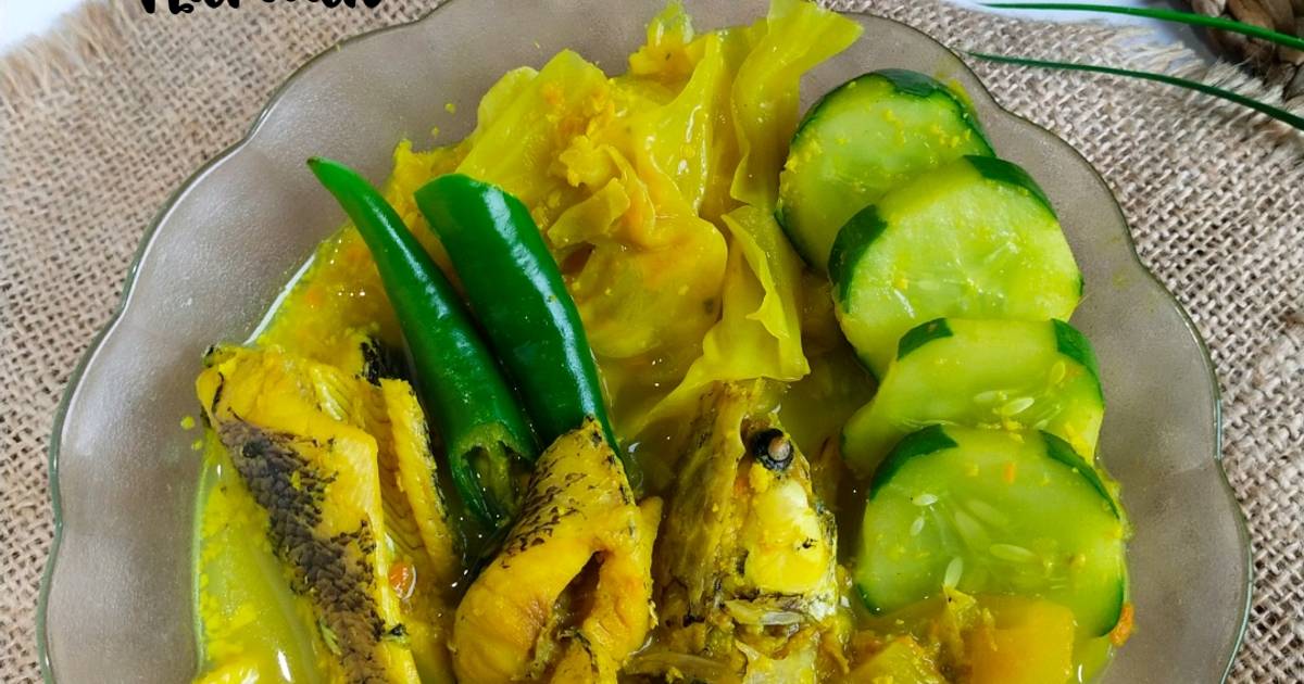 Resep Gangan Karuh Iwak Papuyu / Resep Tim Ikan Khas ...