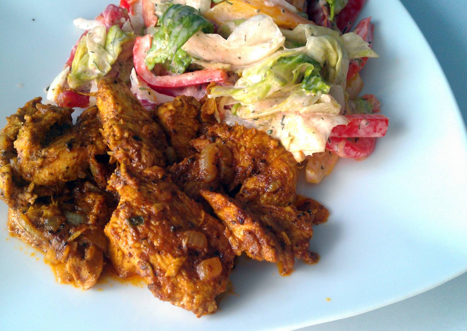 Curry chicken with onion sauce Recipe by mrklucz Cookpad