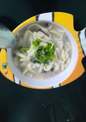 Hình của món Bánh canh cá khoai mỡ.