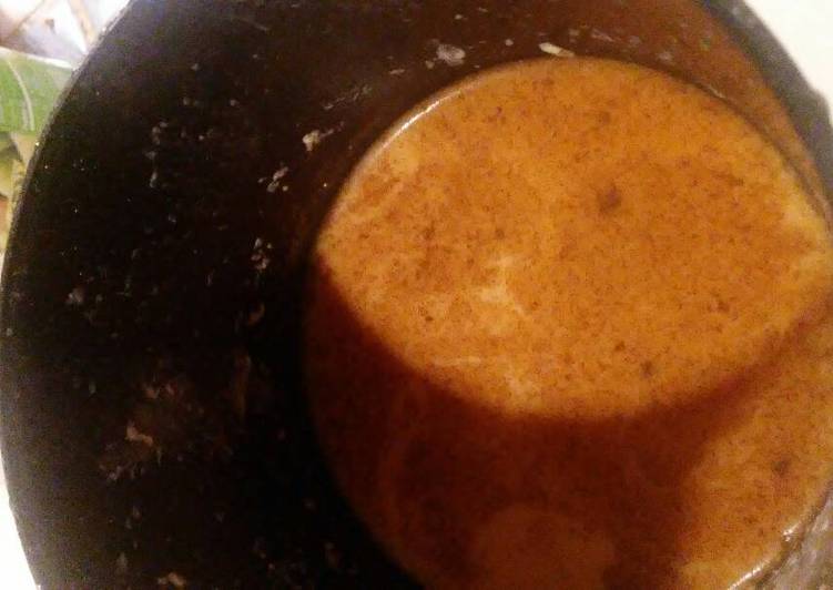 Recipe of Ultimate Carrot juice cinnamon tea