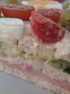 Una foto de Pastel vegetal de verano