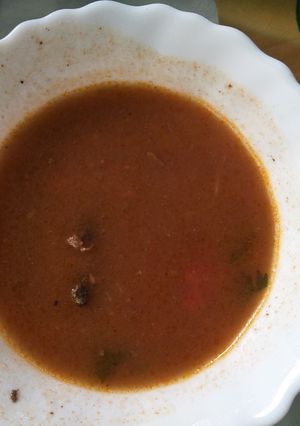 A picture of Matumbo soup.