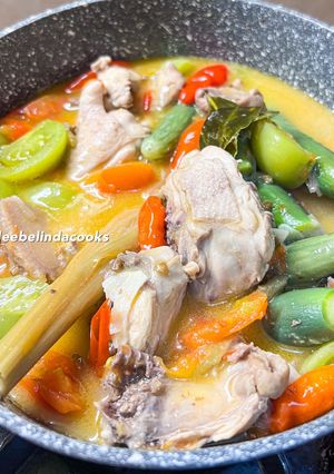 Foto resep Garang Asem Ayam Terong Telunjuk