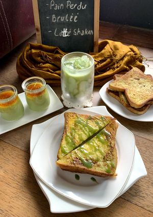 Foto resep Matcha Pain Perdu - French Toast