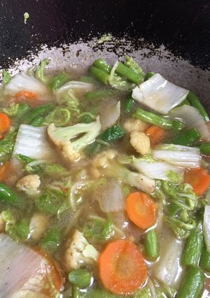 Foto resep Capcay kuah praktis