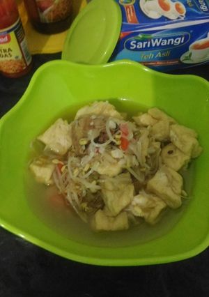 Foto resep Enseng eseng Tahu Toge Kuah