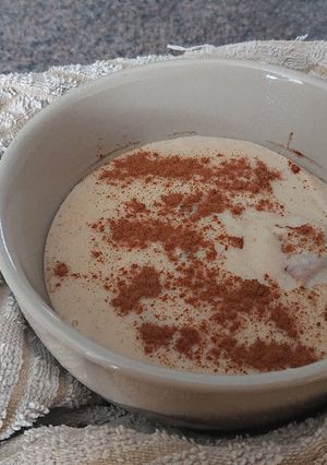 A picture of Semolina Pudding.