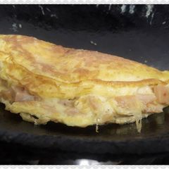 A picture of Stuffed Salami Omelette.