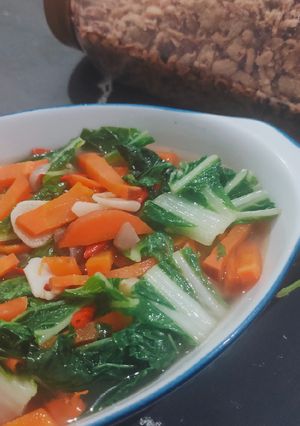 Foto resep Tumis Sawi Putih Wortel