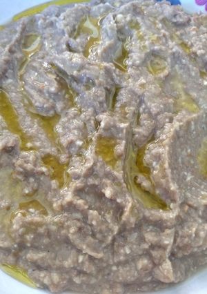 Una foto de Hummus de lentejas