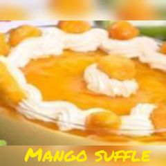 A picture of Mango souffle.