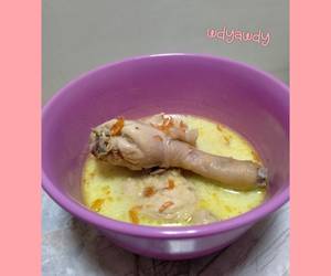 Resep Mudah Opor ayam kuah kuning Mantul Banget