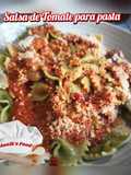 Salsa de tomate natural para pasta