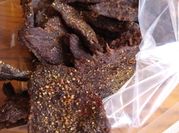 A picture of beef jerky