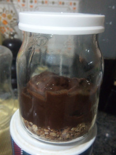 Una foto de Mousse de chocolate vegano