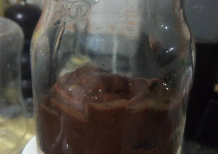 Mousse de chocolate vegano