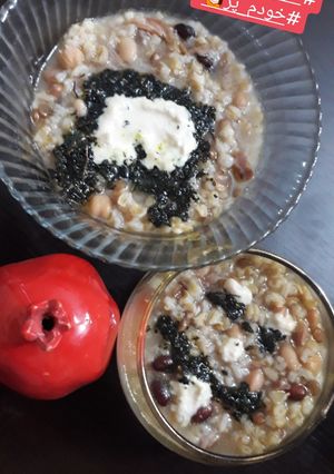 عکسی از دستور آش دندونی