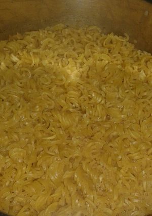 صورة لوصفة اندومي قصيرة