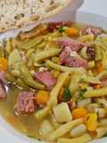 Frische Bohnensuppe