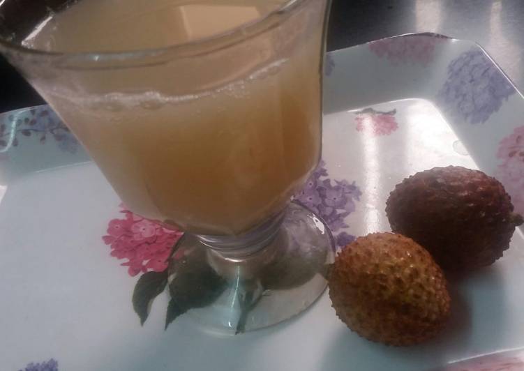 Recipe of Any-night-of-the-week Litchi Juice