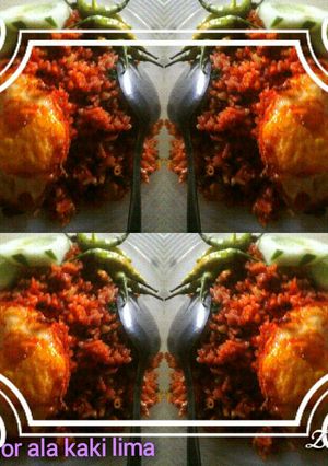 Foto resep Nasgor pedas ala kaki lima