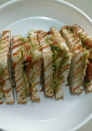 A picture of Veg.sandwich.