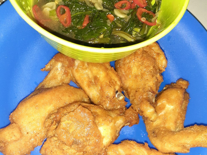 Resep Ayam Sayap Tepung Pedas, Bisa Manjain Lidah