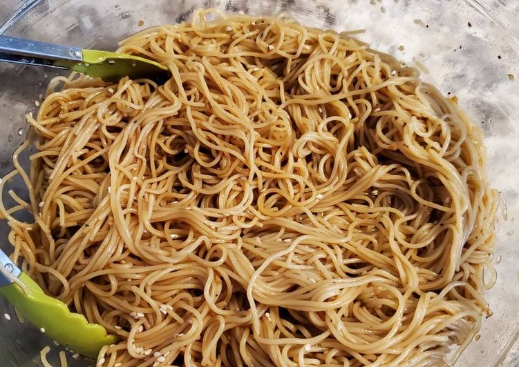Simple Way to Prepare Speedy Cold Sesame Noodles | The Best Food|Easy Recipes for Busy Familie
